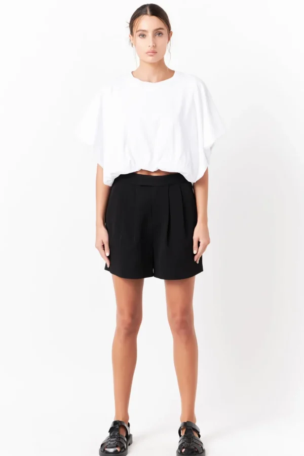 GREY LAB Tops*- High-Low Cropped T-Shirt