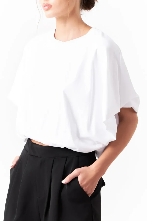 GREY LAB Tops*- High-Low Cropped T-Shirt