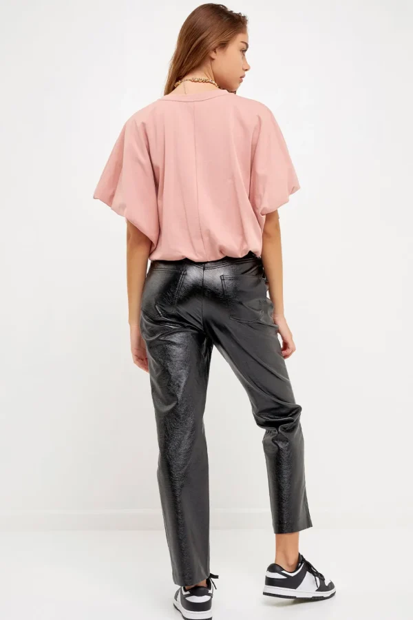 GREY LAB Tops*- High-Low Cropped T-Shirt
