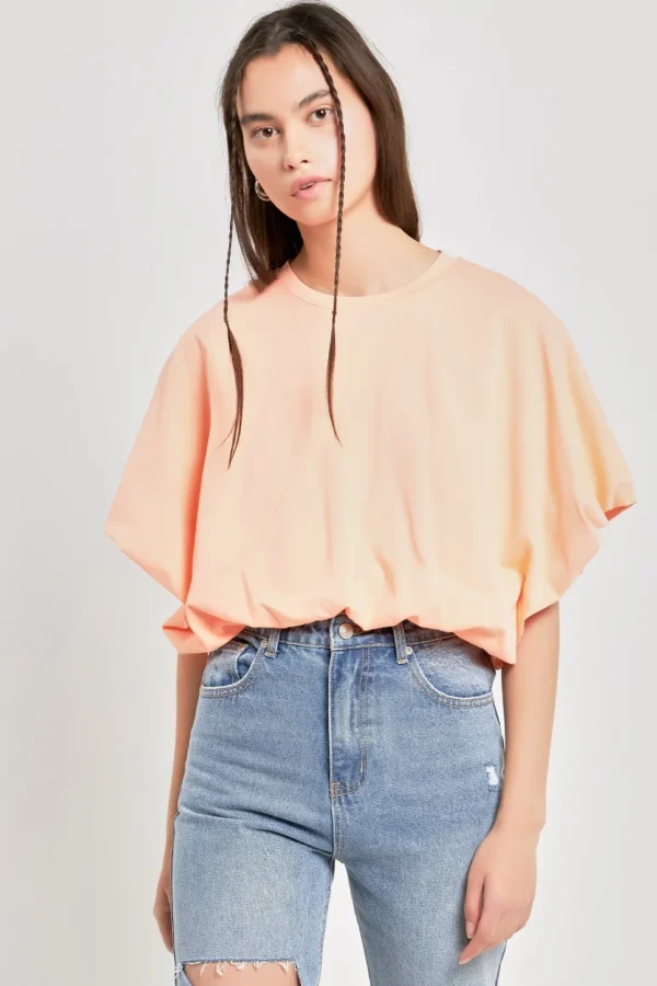 GREY LAB Tops*- High-Low Cropped T-Shirt
