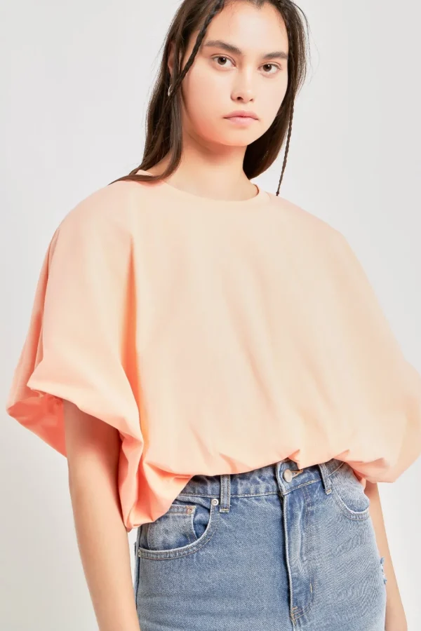GREY LAB Tops*- High-Low Cropped T-Shirt