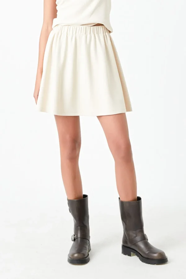 GREY LAB Loungewear | Sweaters & Knits*- Knit Mini Skirt BEIGE