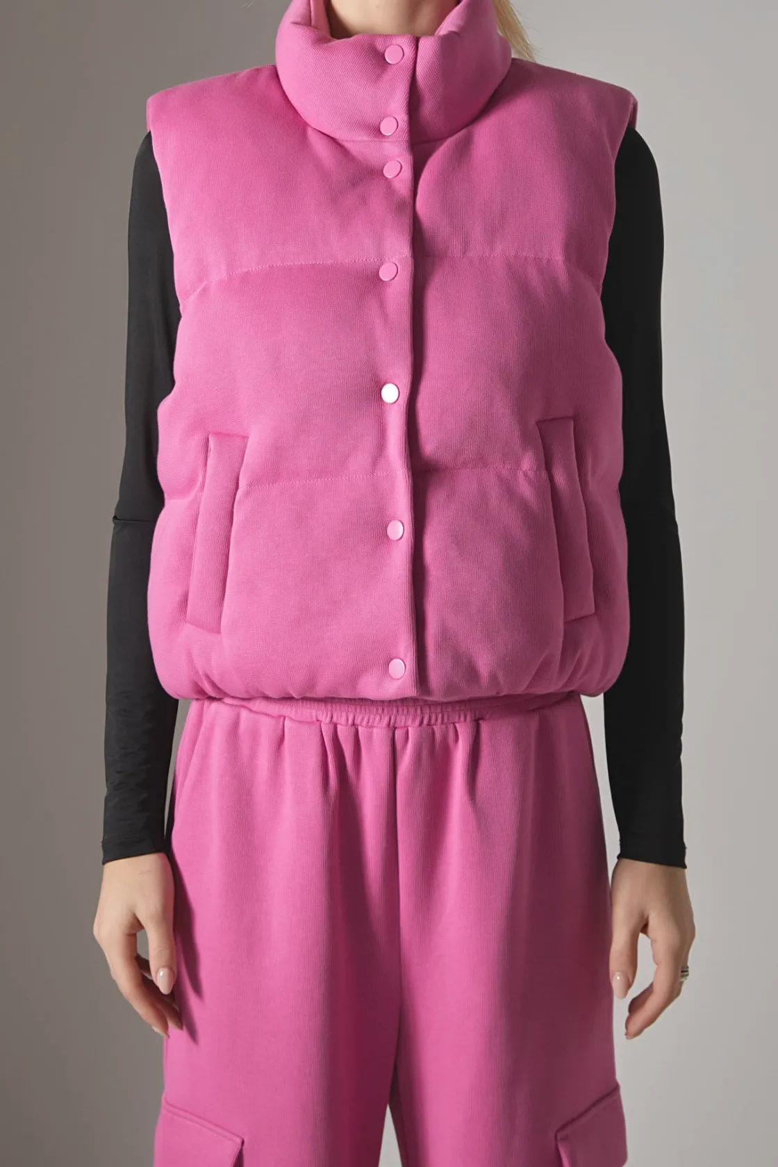 grey_lab__knit_puffer_ves_0.webp GREY LAB Sweaters & Knits | Matching Sets*- Knit Puffer Vest