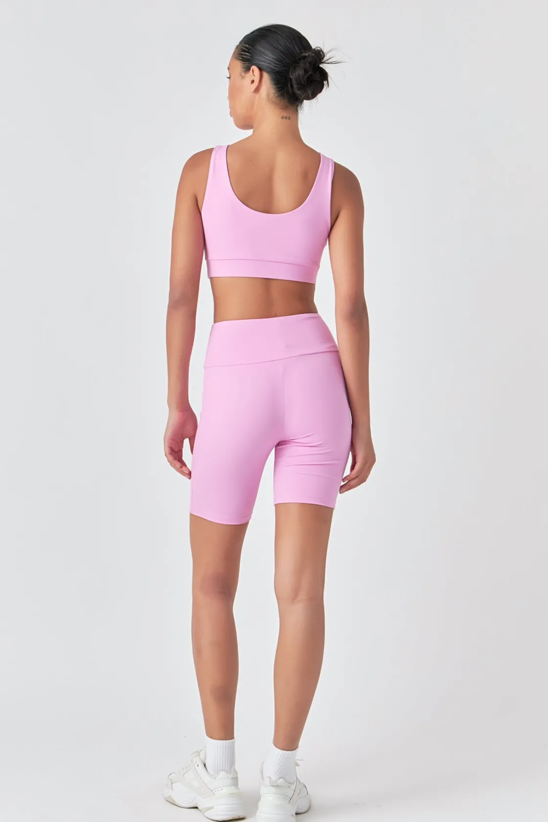grey_lab__knotted_cut_out_4.webp GREY LAB Tops*- Knotted Cut Out Tank Top PINK