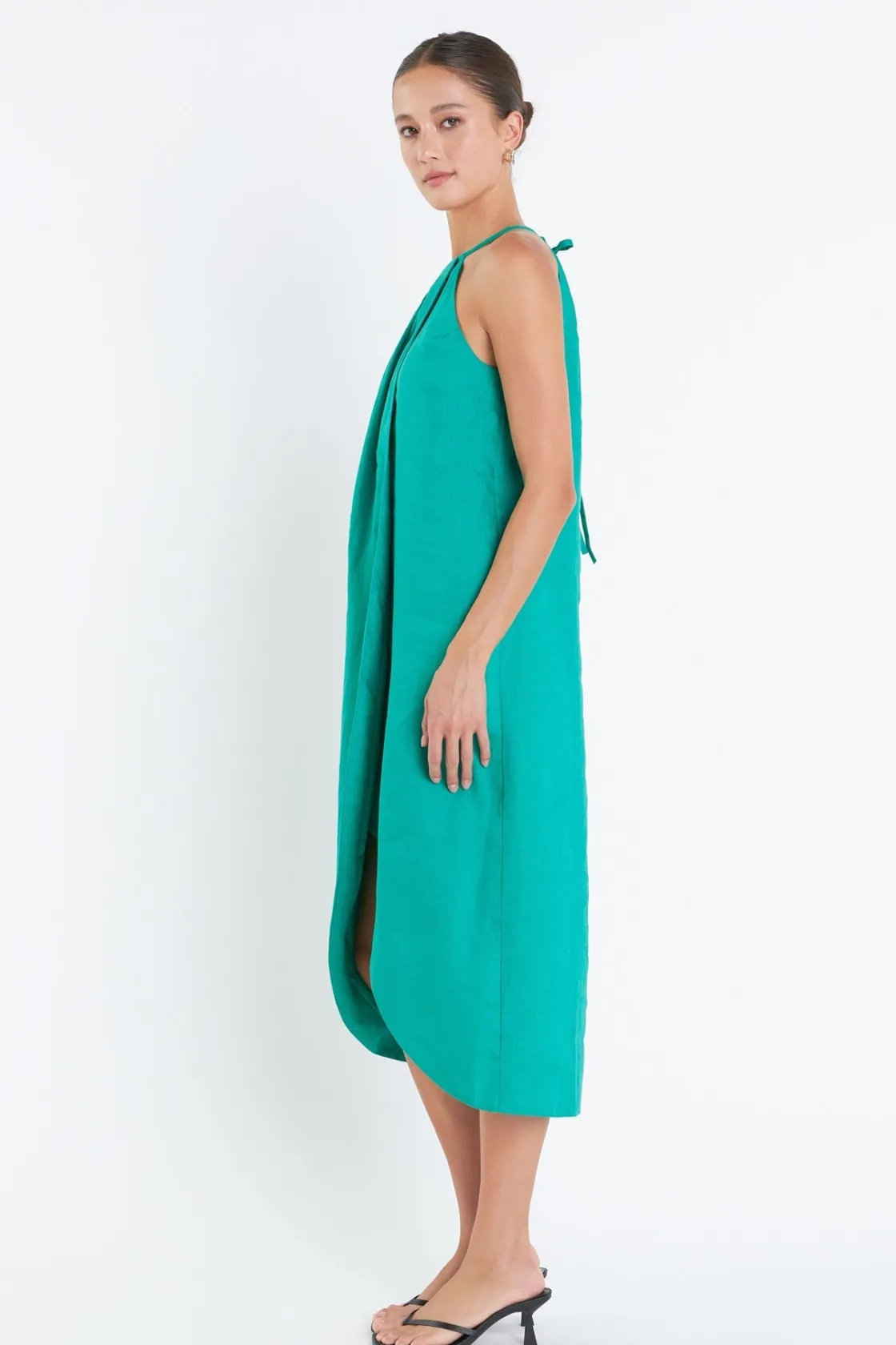 grey_lab__linen_dress_1.webp GREY LAB Tops*- Linen Dress KELLYGREEN