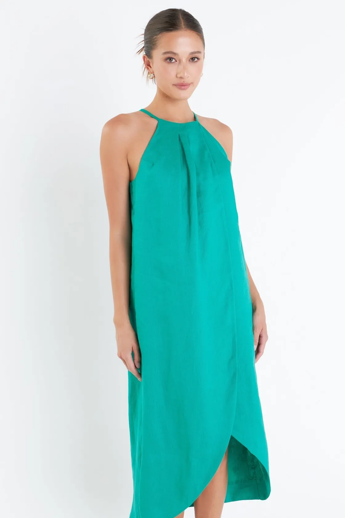 grey_lab__linen_dress_3.webp GREY LAB Tops*- Linen Dress KELLYGREEN