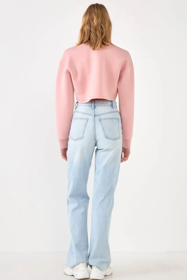 GREY LAB Loungewear | Matching Sets*- Loungewear Cropped Sweatshirt