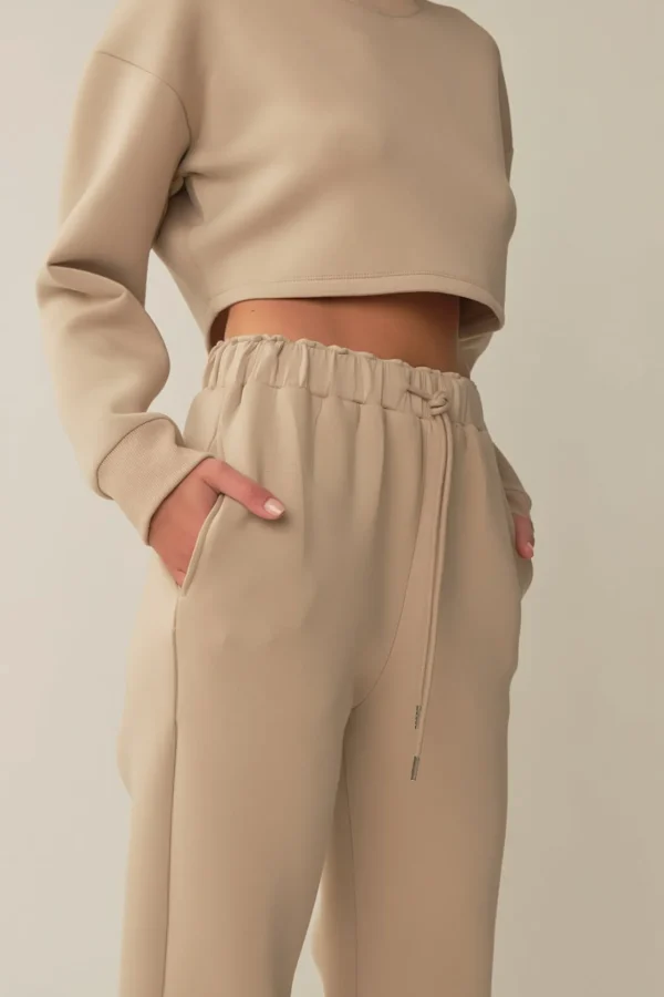GREY LAB Loungewear | Matching Sets*- Loungewear Cropped Sweatshirt