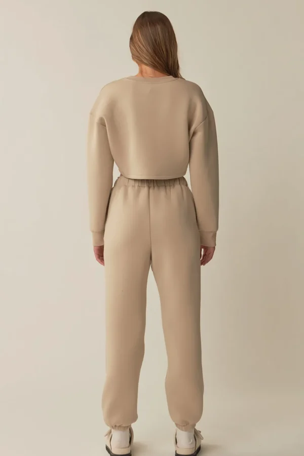 GREY LAB Loungewear | Matching Sets*- Loungewear Cropped Sweatshirt