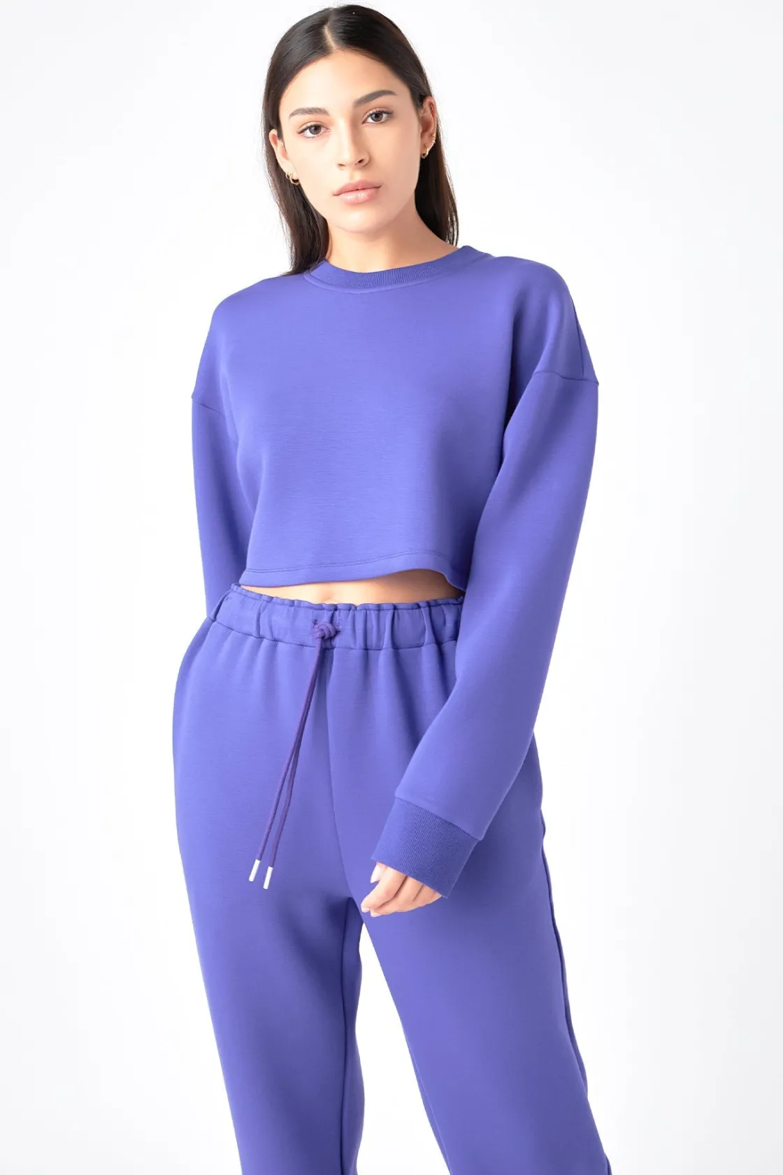 grey_lab__loungewear_crop_44.webp GREY LAB Loungewear | Matching Sets*- Loungewear Cropped Sweatshirt
