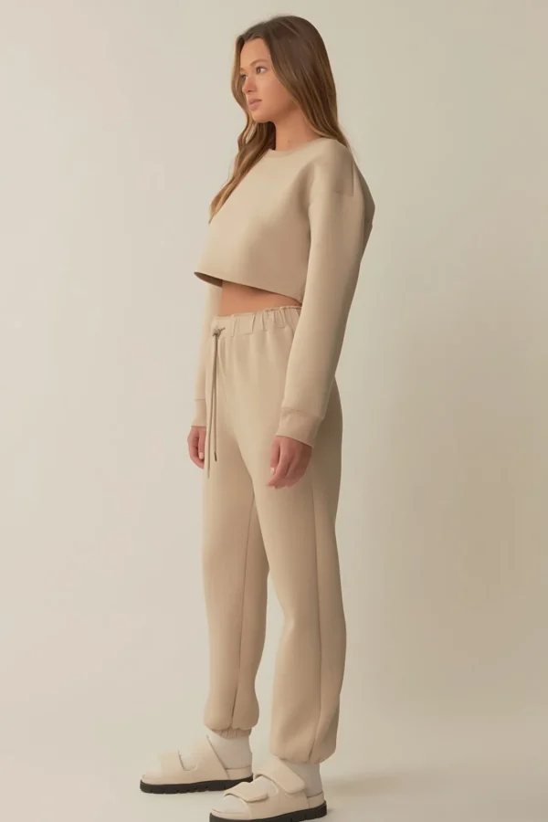 GREY LAB Matching Sets | Tops*- Loungewear Pants Scuba Joggers