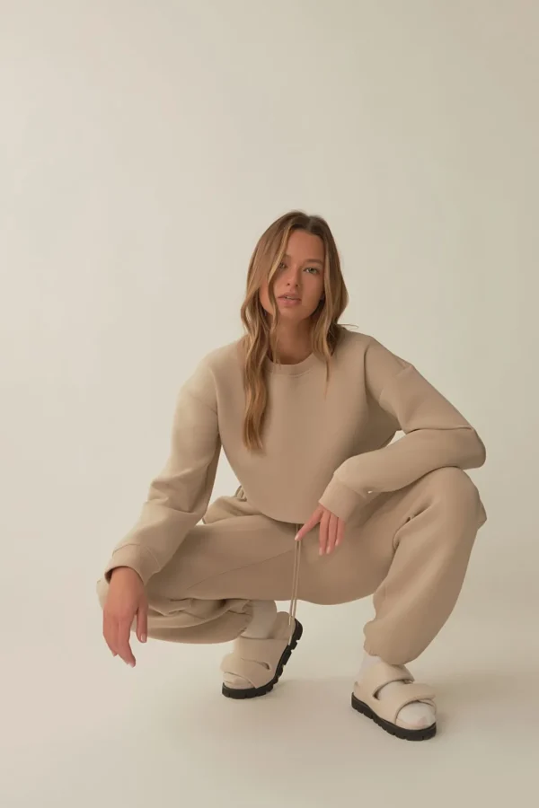 GREY LAB Matching Sets | Tops*- Loungewear Pants Scuba Joggers