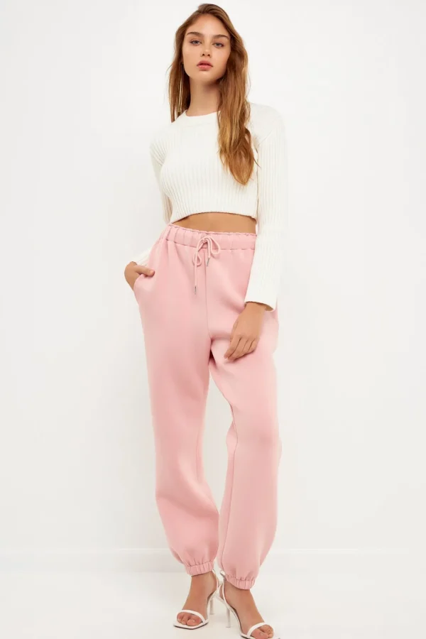GREY LAB Matching Sets | Tops*- Loungewear Pants Scuba Joggers