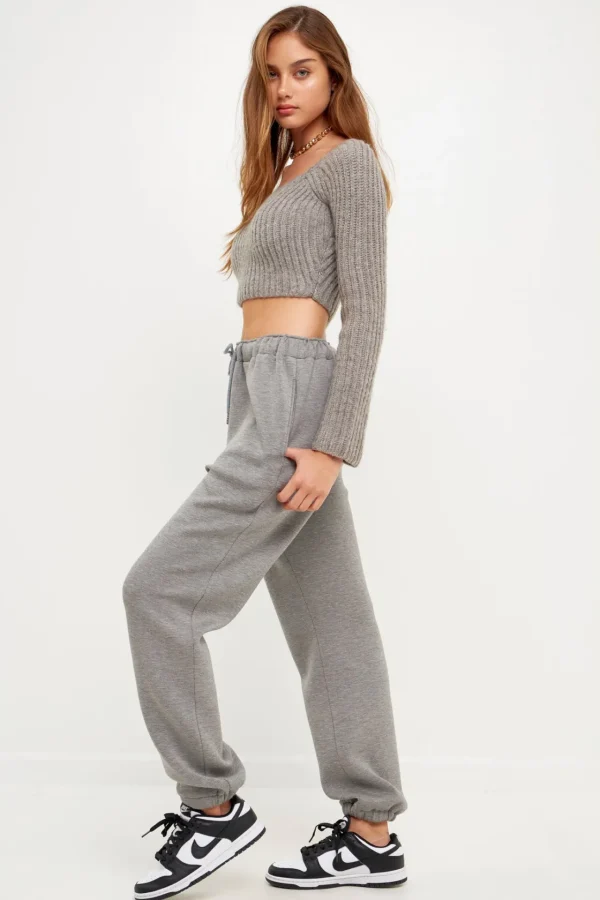 GREY LAB Matching Sets | Tops*- Loungewear Pants Scuba Joggers