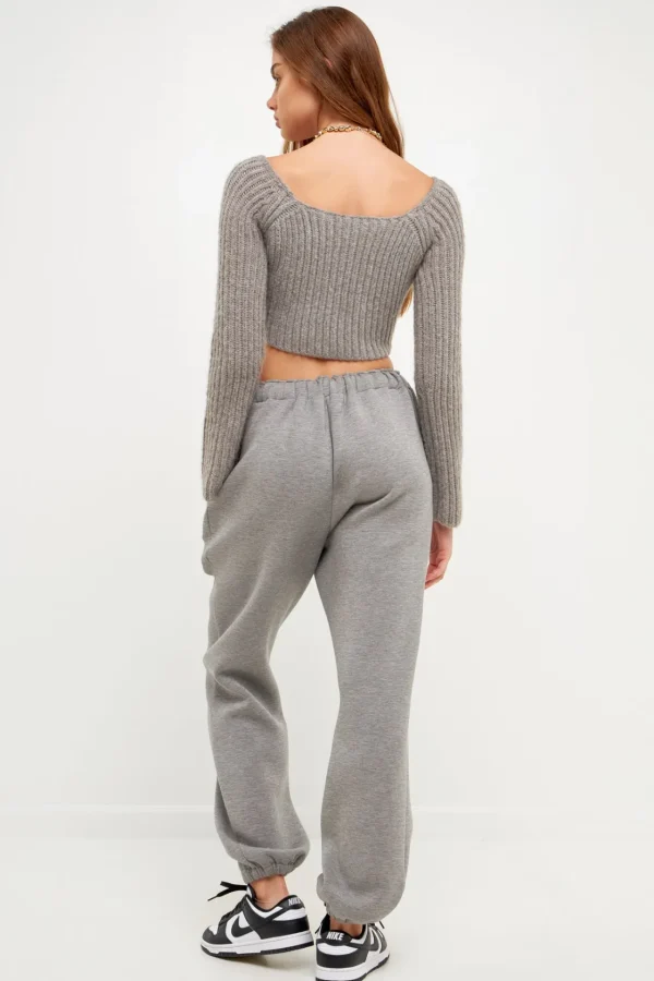 GREY LAB Matching Sets | Tops*- Loungewear Pants Scuba Joggers