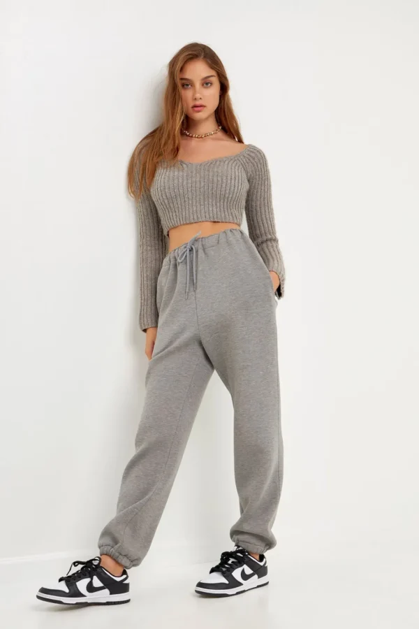 GREY LAB Matching Sets | Tops*- Loungewear Pants Scuba Joggers