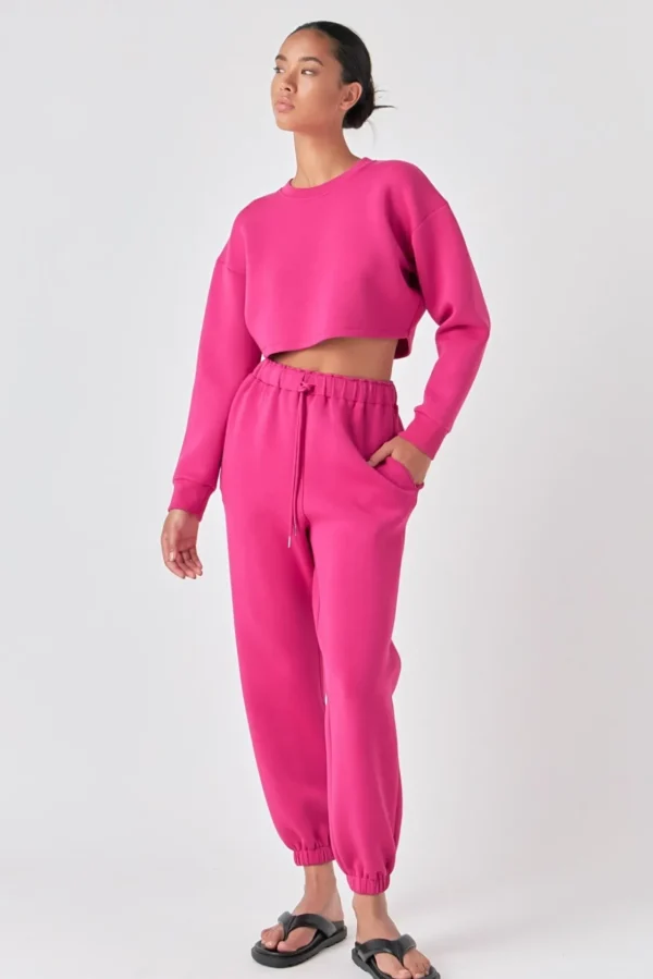 GREY LAB Matching Sets | Tops*- Loungewear Pants Scuba Joggers