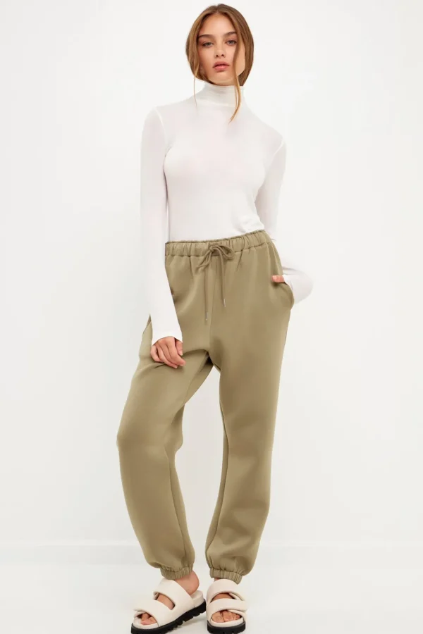 GREY LAB Matching Sets | Tops*- Loungewear Pants Scuba Joggers