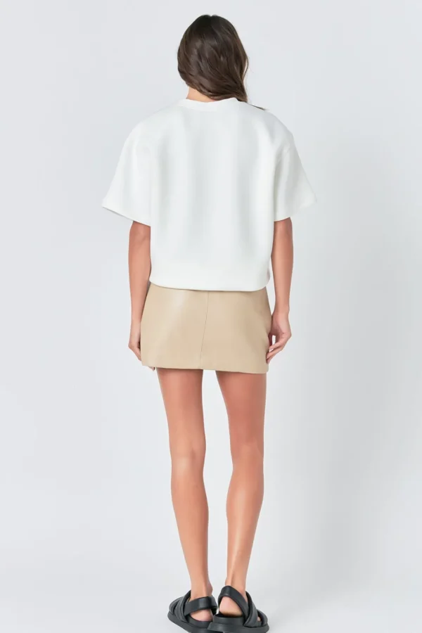 GREY LAB Matching Sets | Skirts*- Low Waisted Cargo Mini Skirt TAUPE