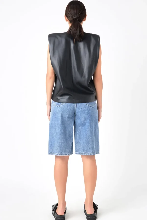 GREY LAB Denim | Shorts & Skorts*- Low Waisted Denim Shorts BLUE