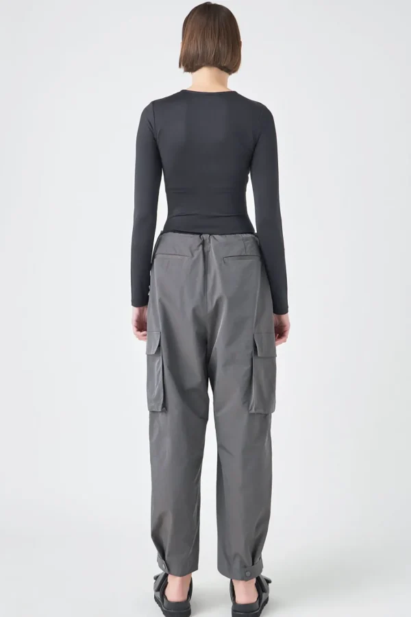 GREY LAB Pants | Tops*- Low Waisted Pleated Cargo Pants