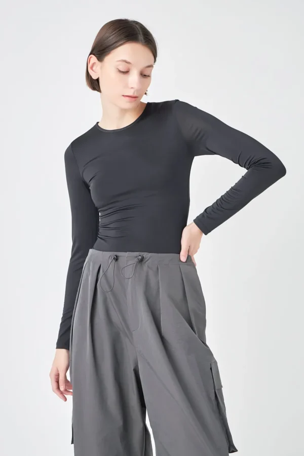 GREY LAB Pants | Tops*- Low Waisted Pleated Cargo Pants