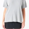 GREY LAB Sweaters & Knits | Tops*- Lurex Short Sleeves Knit Top GREY