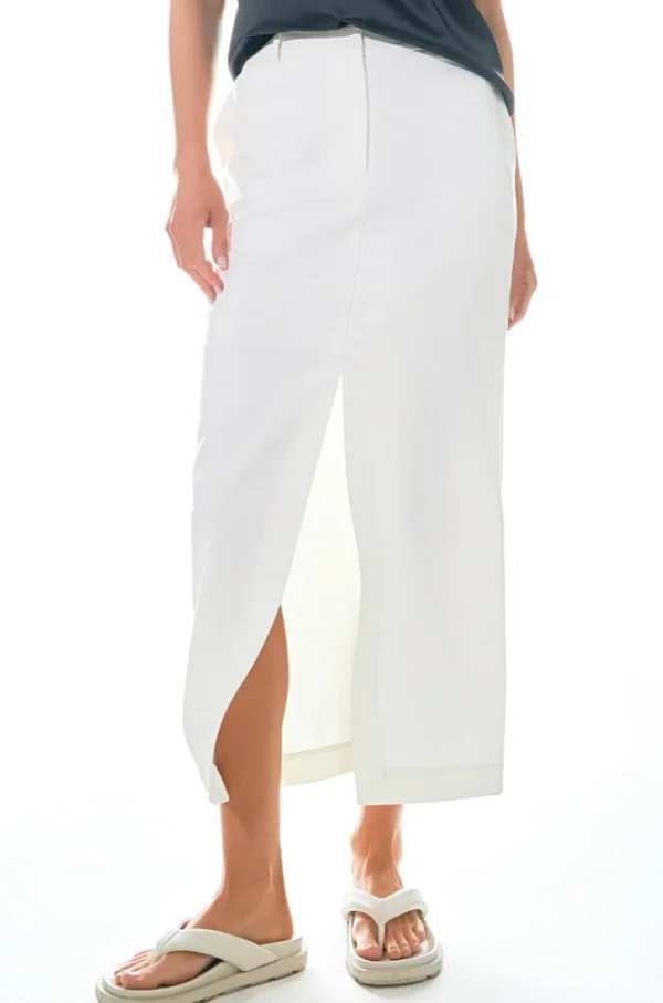 GREY LAB Skirts | Tops*- Mid-Waisted Front Slit Maxi Skirt