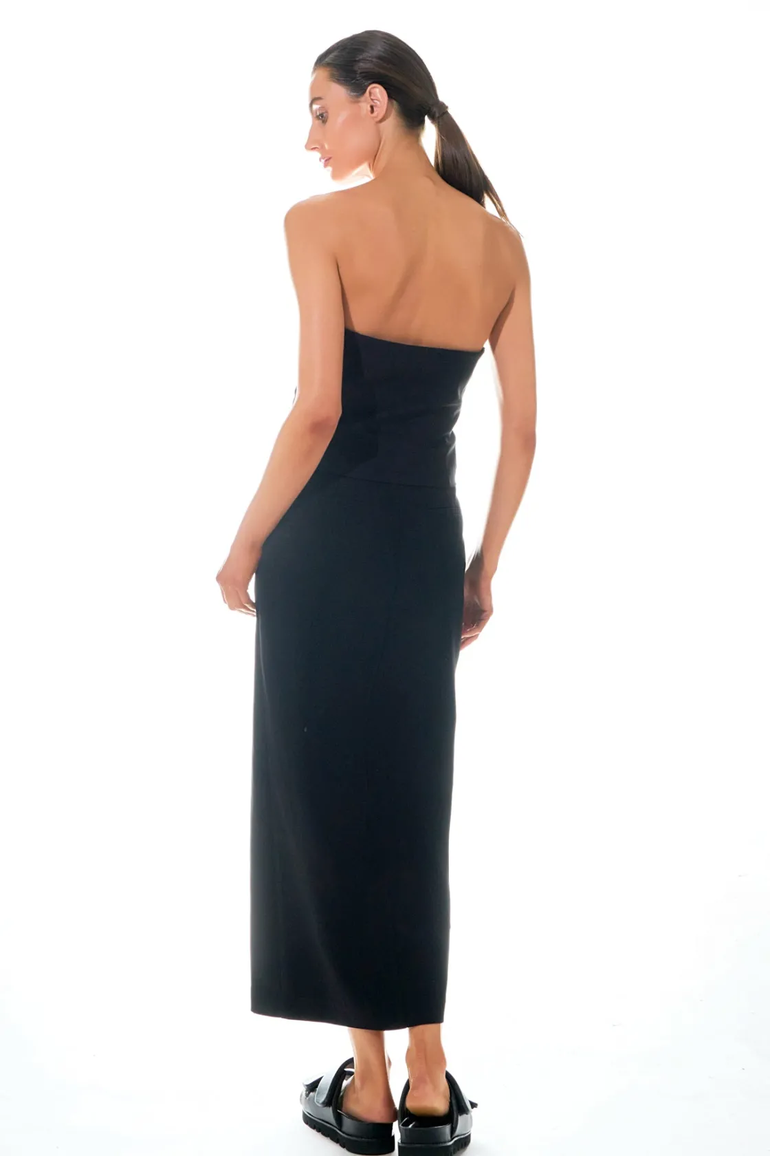 grey_lab__midwaisted_fron_10.webp GREY LAB Skirts | Tops*- Mid-Waisted Front Slit Maxi Skirt