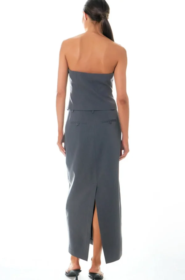 GREY LAB Matching Sets | Skirts*- Mid-Waisted Maxi Skirt GREY