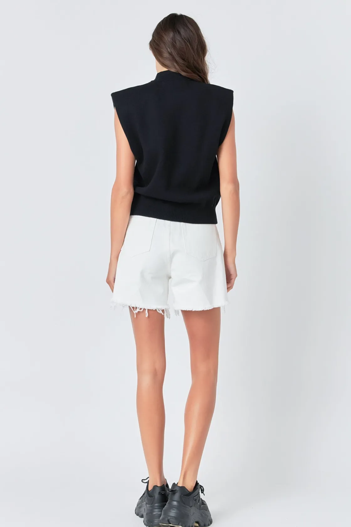 grey_lab__mock_neck_sleev_3.webp GREY LAB Sweaters & Knits | Tops*- Mock Neck Sleeveless Knit Top