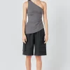 GREY LAB Tops*- One Shoulder Ruched Top