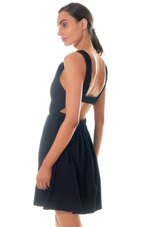 GREY LAB Little Black Dress | Tops*- Open Elastic Back Mini