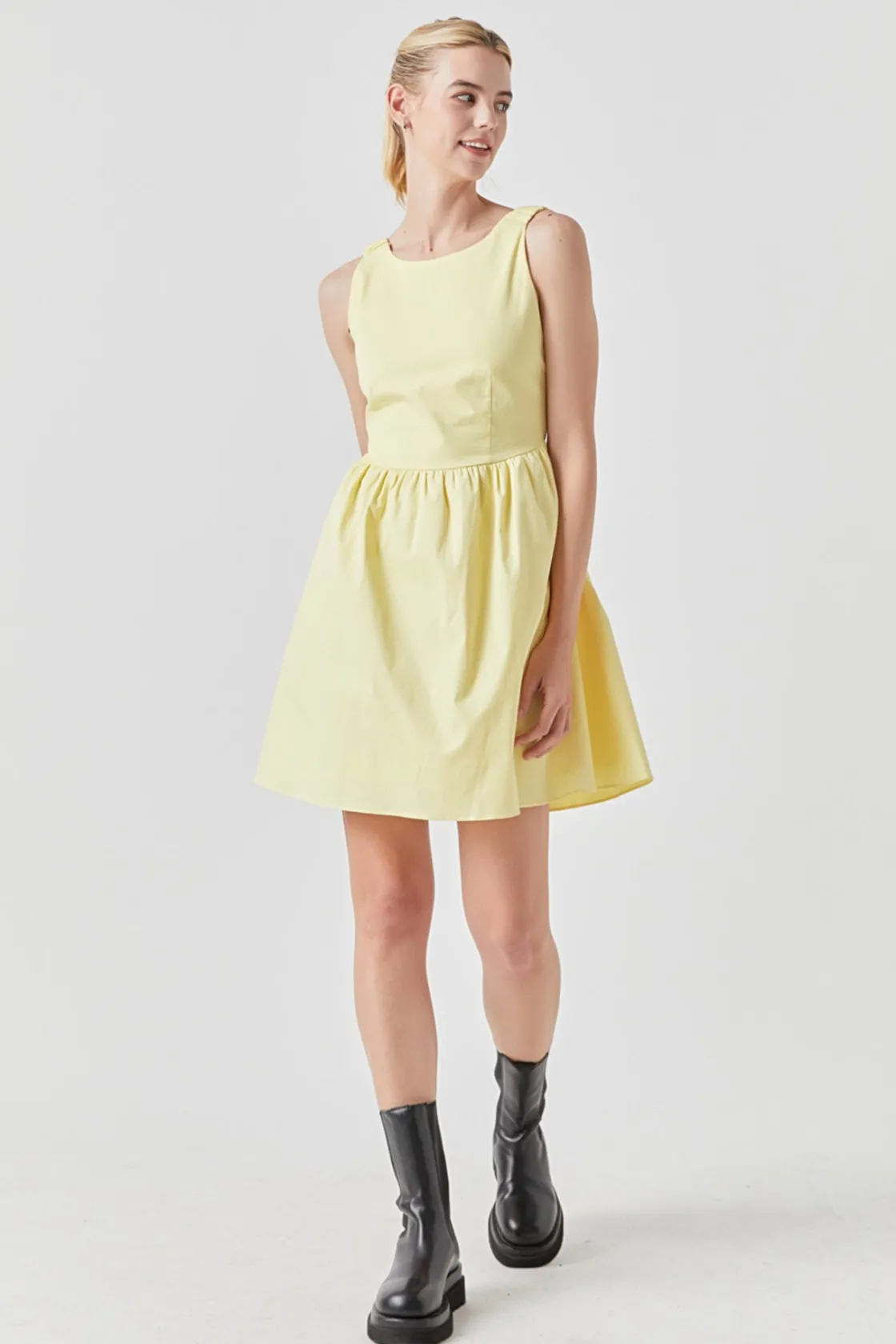 grey_lab__open_elastic_ba_6.webp GREY LAB Little Black Dress | Tops*- Open Elastic Back Mini