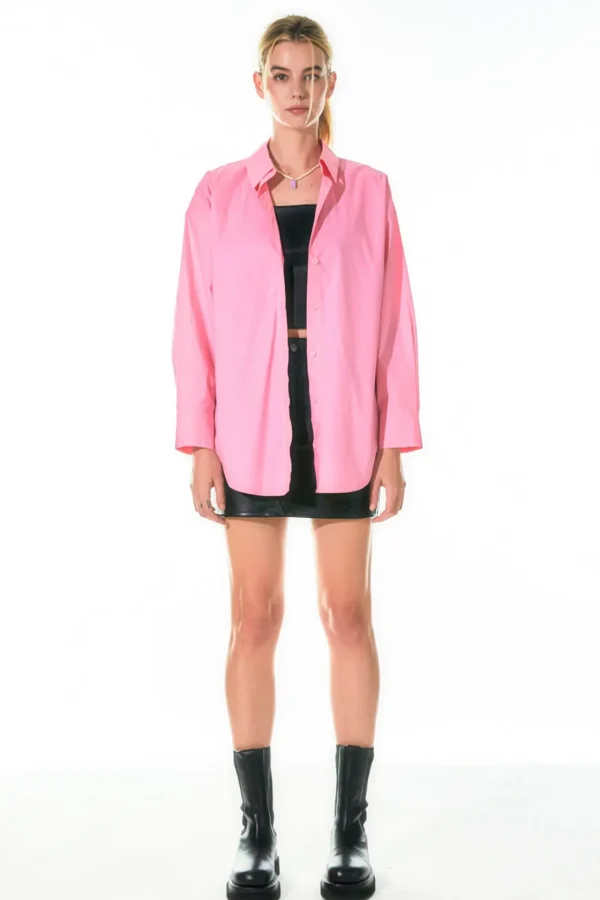 GREY LAB Shirts & Blouses | Tops*- Oversize Collared Shirt