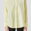 GREY LAB Shirts & Blouses | Tops*- Oversize Collared Shirt YELLOW