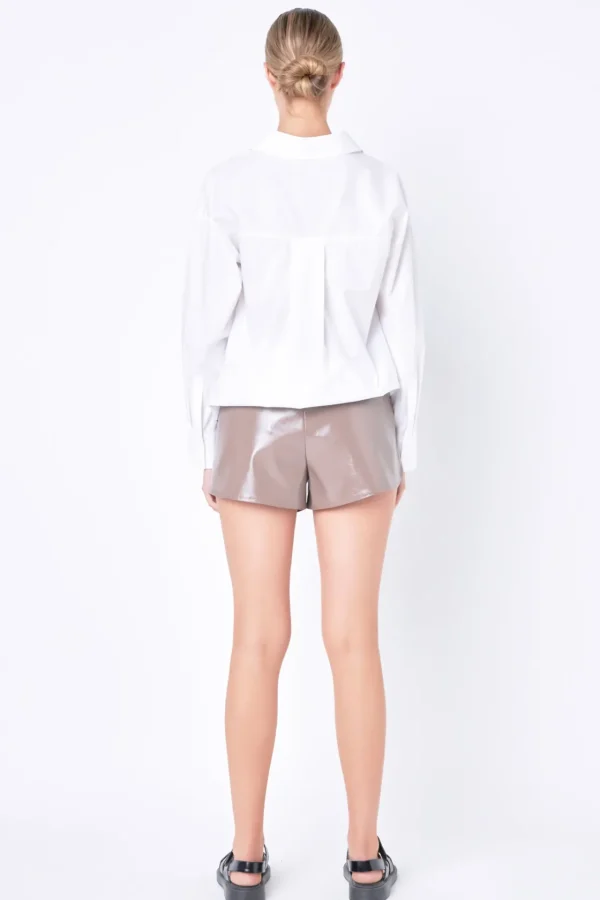 GREY LAB Shirts & Blouses | Tops*- Oversize Collared Shirt