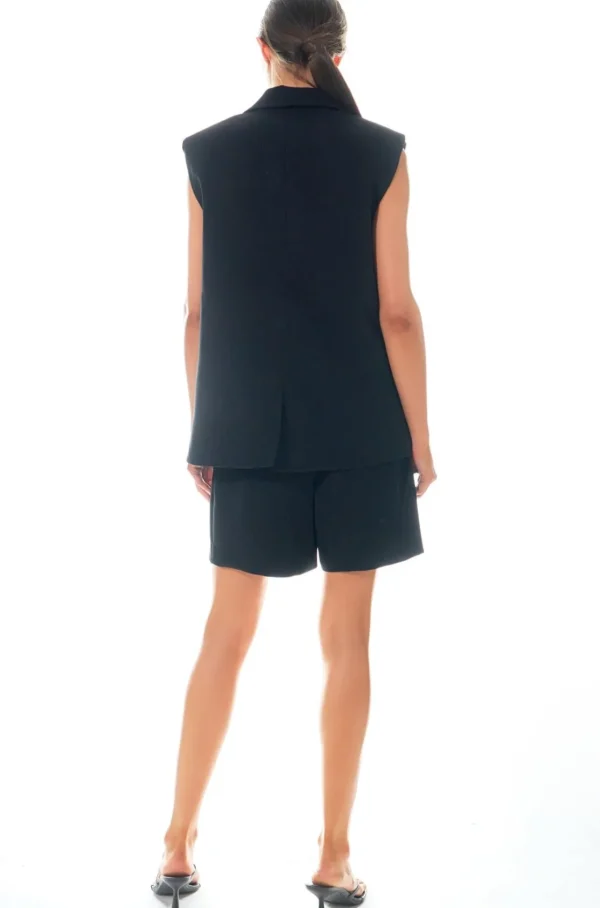 GREY LAB Matching Sets | Blazers*- Oversized Blazer Vest BLACK