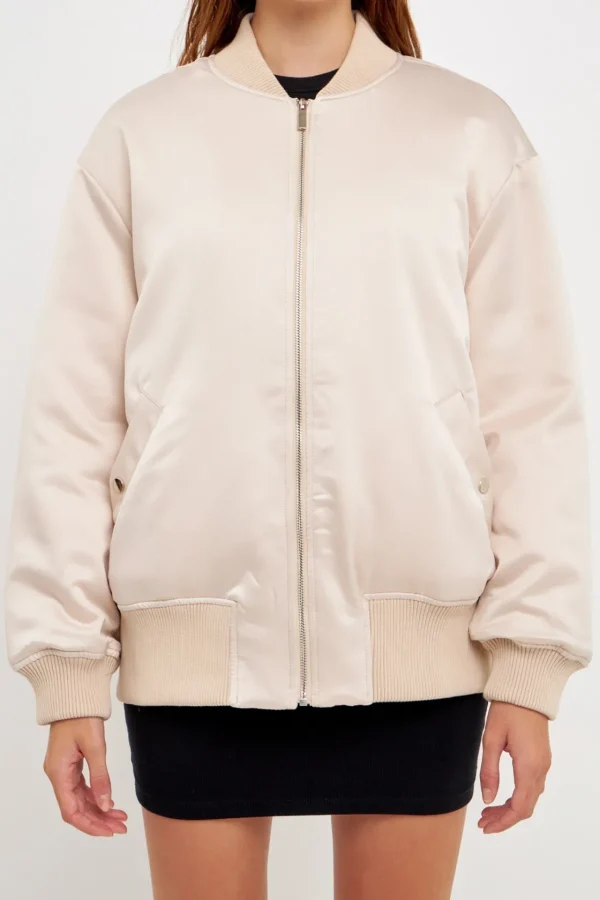 GREY LAB Jackets & Coats | Tops*- Oversized Bomber Jacket