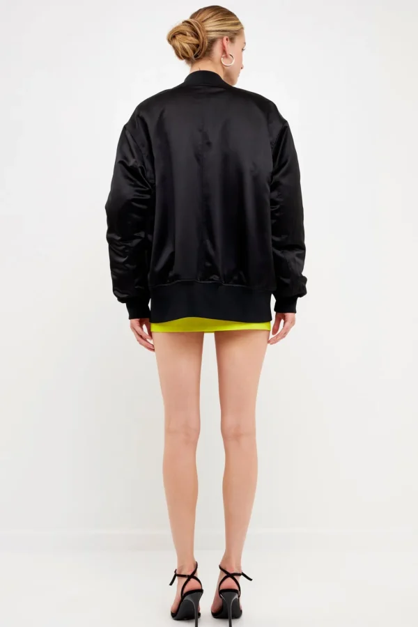 GREY LAB Jackets & Coats | Tops*- Oversized Bomber Jacket