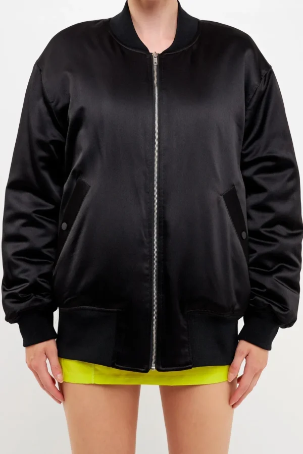 GREY LAB Jackets & Coats | Tops*- Oversized Bomber Jacket