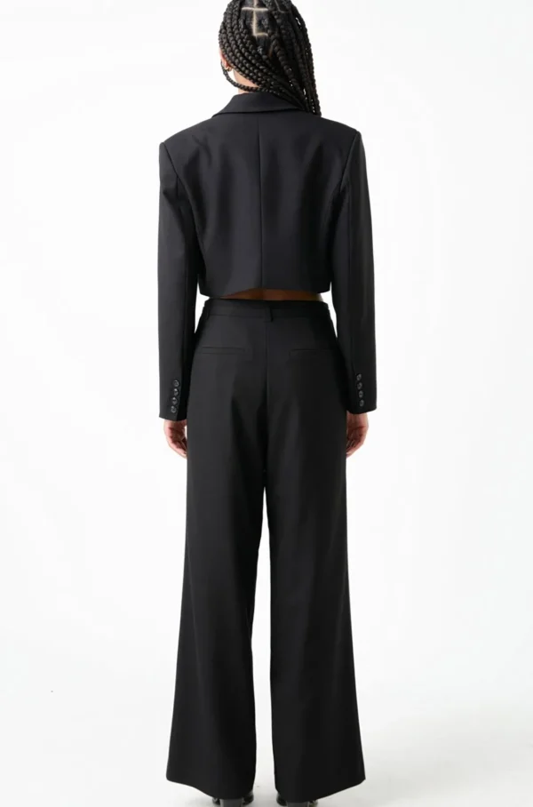 GREY LAB Blazers | Tops*- Oversized Cropped Blazer BLACK