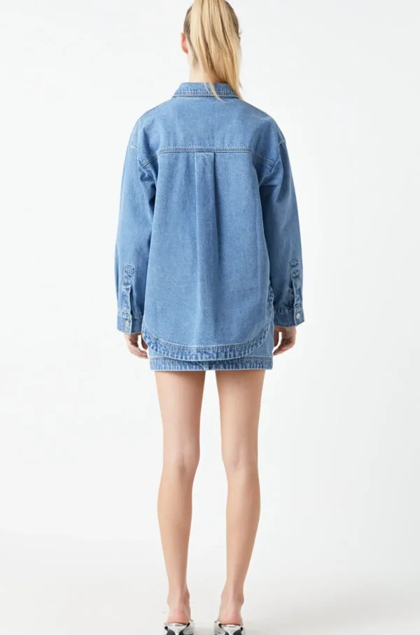 GREY LAB Denim | Shirts & Blouses*- Oversized Shirt DENIM