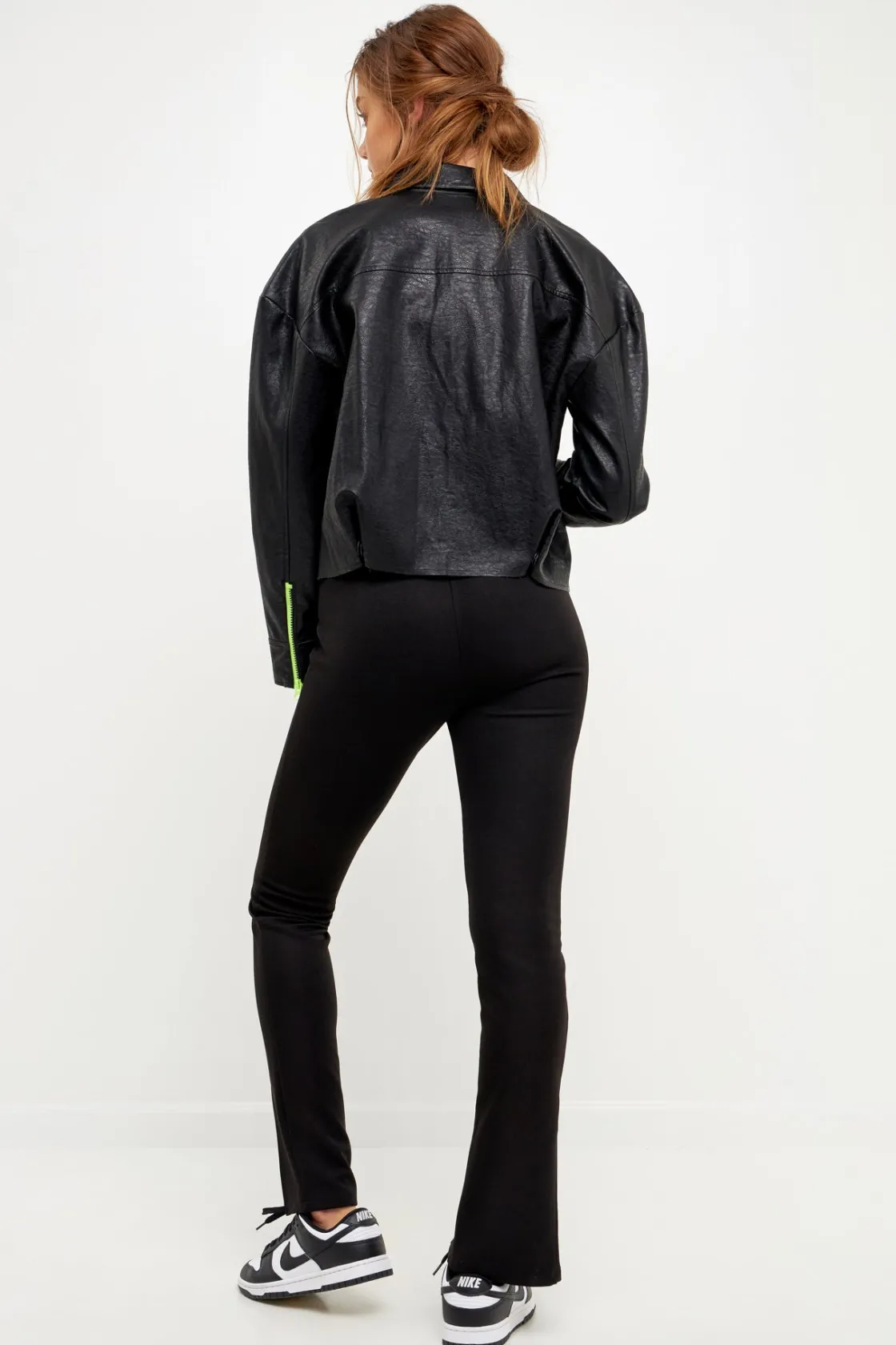 grey_lab__oversized_faux__3-1.webp GREY LAB Jackets & Coats | Tops*- Oversized Faux Leather Jacket BLACK