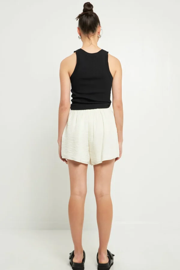 GREY LAB Shorts & Skorts | Tops*- Oversized Linen Shorts CREAM
