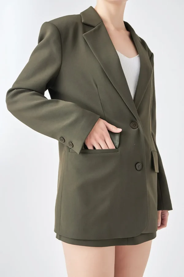 GREY LAB Matching Sets | Blazers*- Oversized Notched Collar Blazer