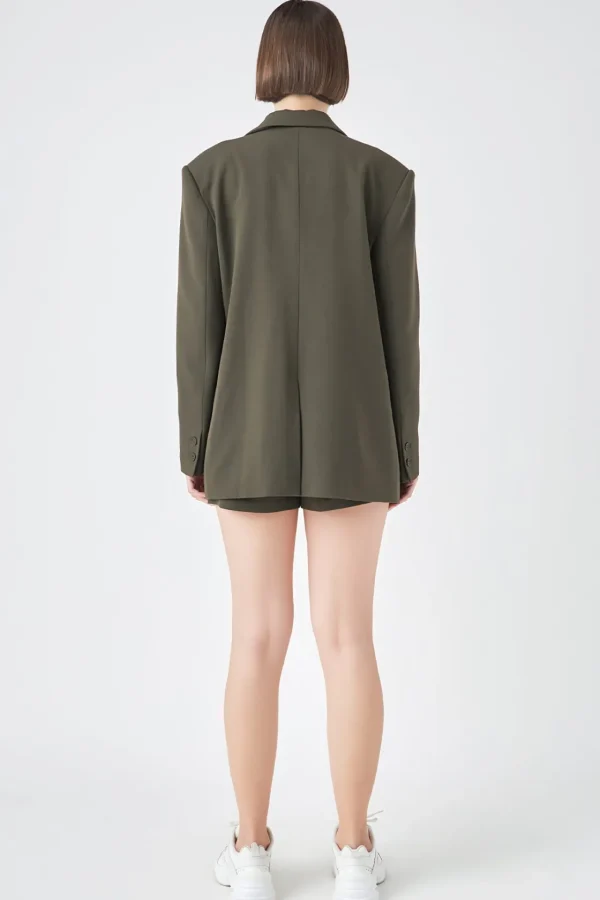 GREY LAB Matching Sets | Blazers*- Oversized Notched Collar Blazer