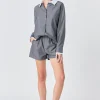 GREY LAB Matching Sets | Shirts & Blouses*- Oversized Pinstripe Shirt GREY