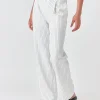 GREY LAB Matching Sets | Pants*- Pinstriped High Waisted Wide Trousers WHITEBLACKSTRIPE