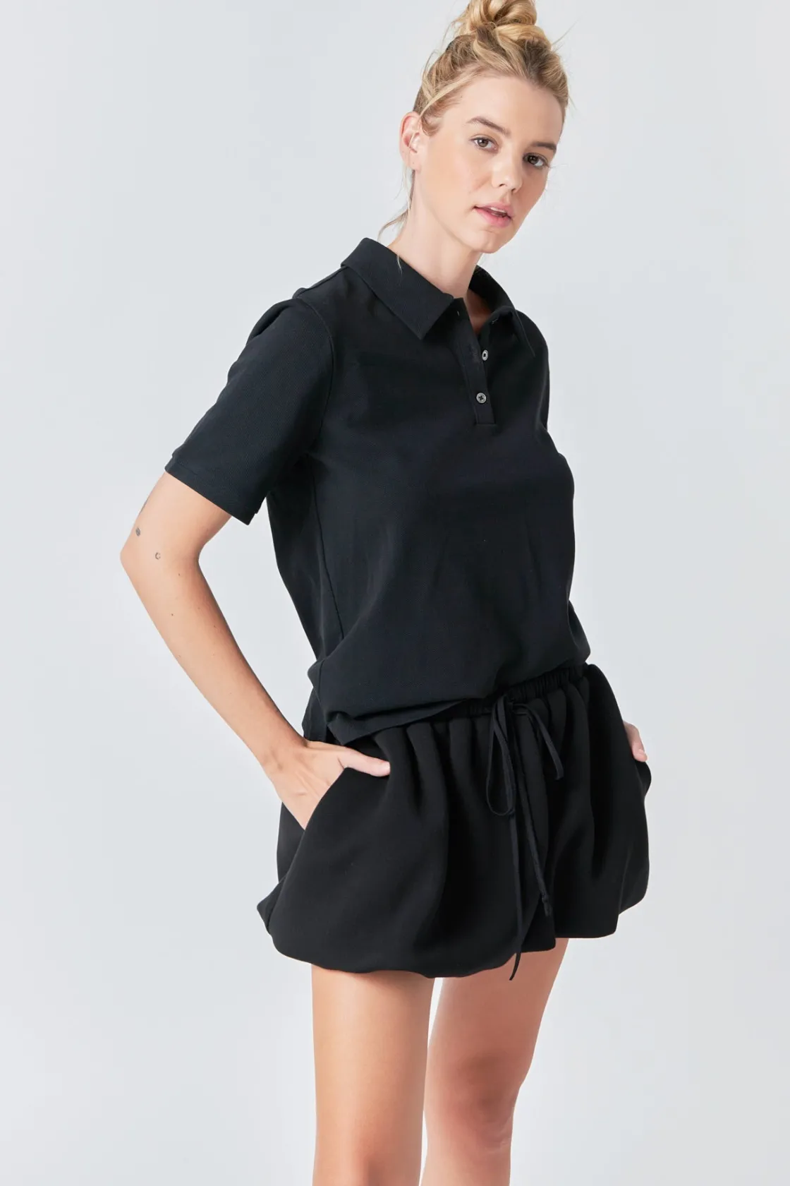 grey_lab__pique_polo_shir_10.webp GREY LAB Shirts & Blouses | Tops*- Pique Polo Shirt